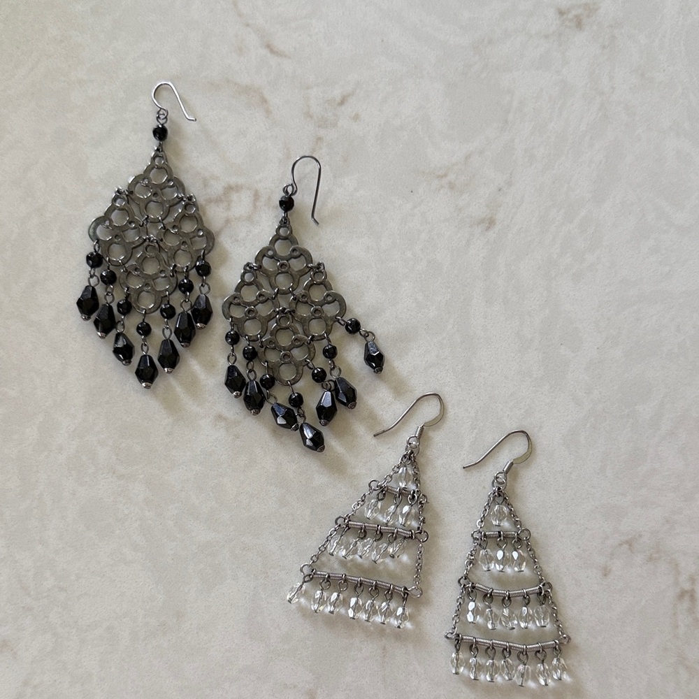 Chandelier Earrings (2 pair)